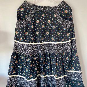 VINTAGE Jessica McClintock Gunne Sax skirt! S
